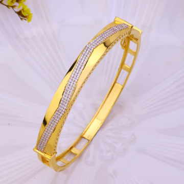 22K Gold Unique Design Bracelet For Men by 