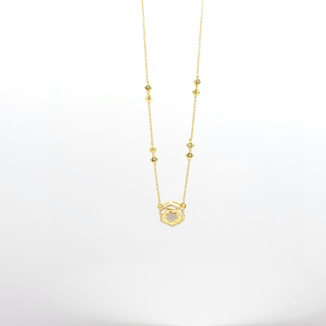 Diamond pendent with chain by 
